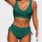 Moni - Stylish 2-Piece Bikini Set - Green
