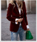 Savannah™ - Elegant Velvet Blazer - Red