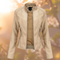 Giorgina™ - Stylish Leather Jacket for Women - Beige