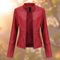 Giorgina™ - Stylish Leather Jacket for Women - Red