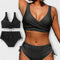 Moni - Stylish 2-Piece Bikini Set - Black