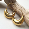 Retro Gold Basket Earrings