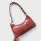 Olivia - Shiny Leather Bag - Pink