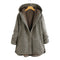 Helma™ - Elegant and comfortable hooded jacket for women - Brown