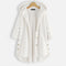Franca™ - Fleece Jacket with Hood - White