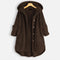 Franca™ - Fleece Jacket with Hood - Brown