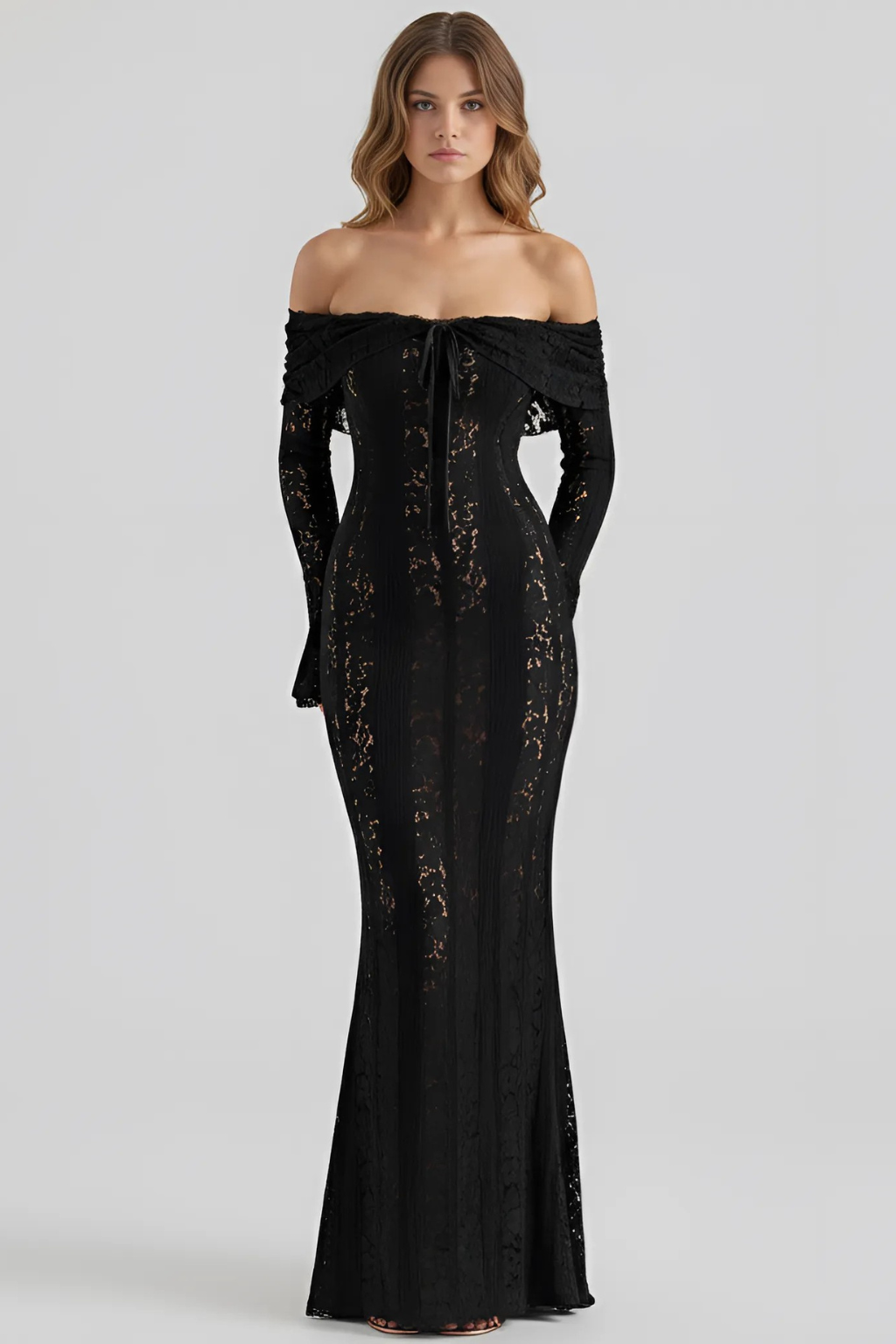 Kiara - Lace Maxi Dress
