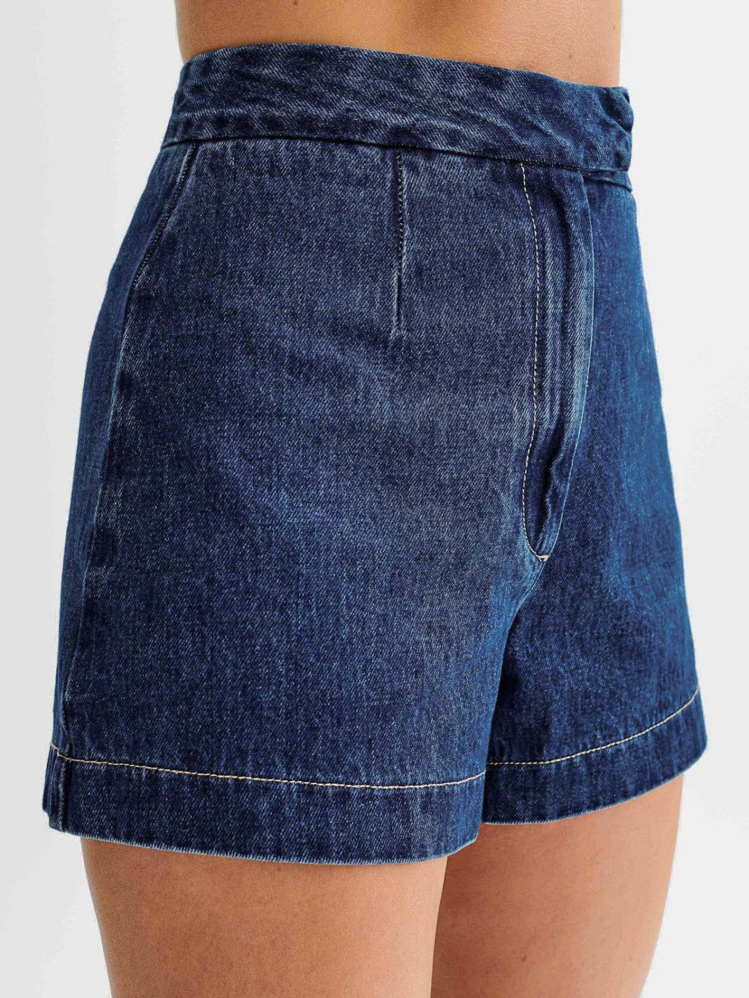 Nova Denim Vest & Shorts Set