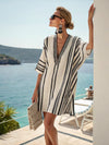 Julia™ | Striped Beach Dress for Effortless Coastal Charm