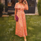 Glenda™ Elegant Women's Dress - Orange