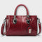Olivia - Elegant Duffel Bag - Red