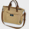Olivia - Minimalistic Canvas Tote Bag - khaki