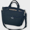 Olivia - Minimalistic Canvas Tote Bag - black