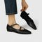 Kymberly | Orthopedic Flat Shoes - Black