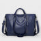 Olivia - Large Leather Bag - Blue