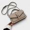 Olivia - Classic Shoulder Bag - Khaki