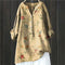 Anny | Floral Button-Down Blouse - Yellow