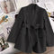 Lily™ - Trendy Lace-up Blazer - Black