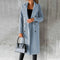 Genevieve™ - Timeless Double-Breasted Coat - Blue (Almost sold out)