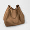 Olivia - High-Quality Large Canvas Shopper Bag - Brown