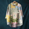 Liesa™ | Vintage Floral Shirt with Buttons - Yellow