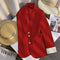 Avery™ - Stylish Blazer - Red