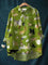 Shannon | Fun Dog Print Shirt - Army Green
