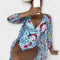 Linnea - Summer Swimsuit Set - Blue