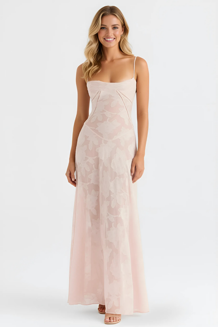 Serena - Elegant Evening Maxi Dress for Weddings and Events