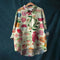 Liesa™ | Vintage Floral Shirt with Buttons - Green