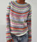 Soley - Multicolor Pullover Sweater - Fjara