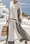 Hallie™ | Coastal Stripe Set for Timeless Elegance