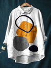 Sienna | Geometric Abstract Print Shirt