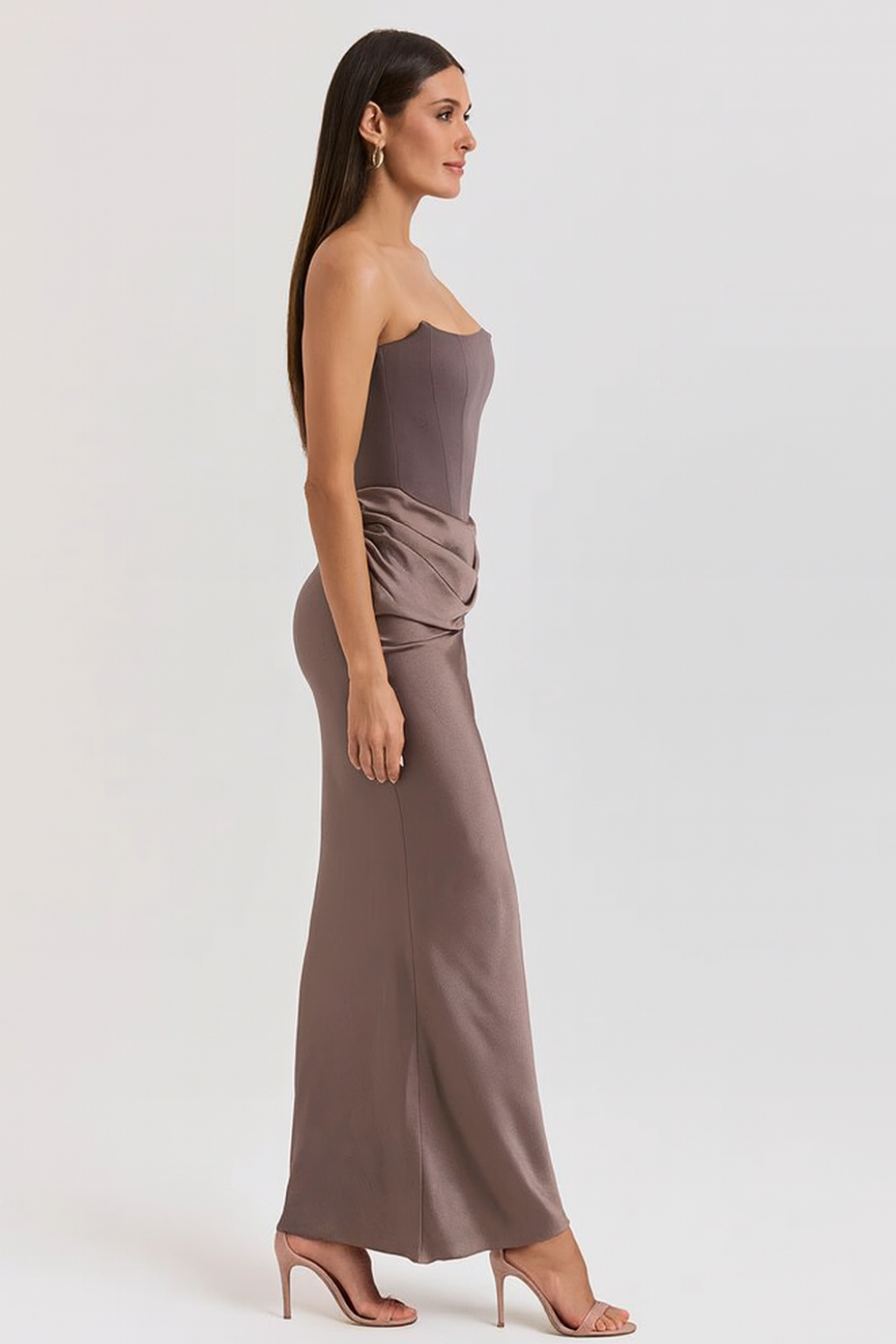 Vera - Strapless Elegant Maxi Dress
