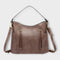 Olivia - Vintage-inspired Elegant Women's Handbag - Light Gray