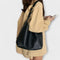 Olivia – Elegant Leather Shoulder Bag - Black