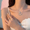 Four-leaf clover necklace - Silver