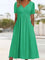 Sonya™ Elegant Women's Dress - Green