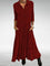 Lynch™ Elegant Maxi Dress - Red