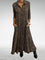 Lynch™ Elegant Maxi Dress - Black