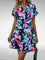Yolanda™ Elegant Women's Dress - Blue