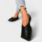 Ulani – Casual Shoes with Zebra Print - Black