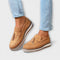 Halo – Casual Slippers with Round Toe - Camel