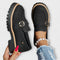 Poet – Casual Slippers with Round Toe - Black
