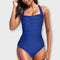 Lina - One-Piece Swimsuit - Blue