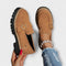Poet – Casual Slippers with Round Toe - Brown