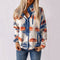 Vera | Relaxed Button-Up Jacket - Blue