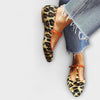 Gaia – Ballerinas with Pointed Toes and Leopard Print