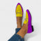 Vesper – Retro Ballerinas in Matte - Yellow