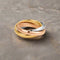 Tricolour Loop Ring - Tricolour